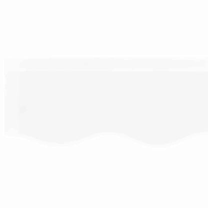 Awning Replacement Fabric White 4 x 3.5 m Polyester