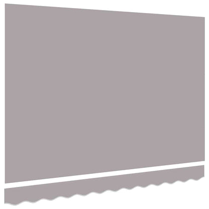 Awning Replacement Fabric Light Grey 3.5 x 2.5 m Polyester