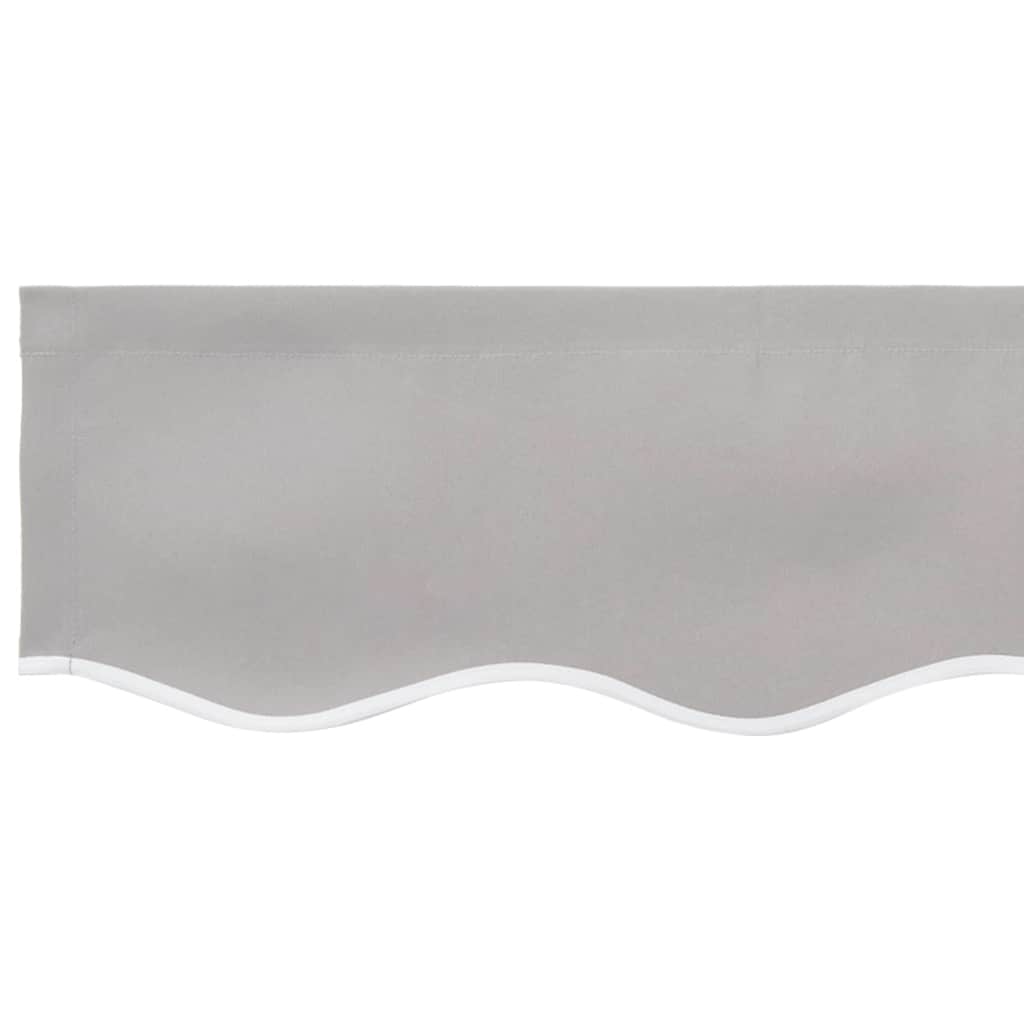 Awning Replacement Fabric Light Grey 5 x 3 m Polyester