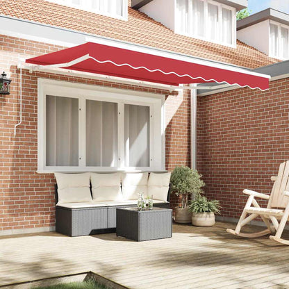 Awning Replacement Fabric Red 3 x 2.5 m Polyester