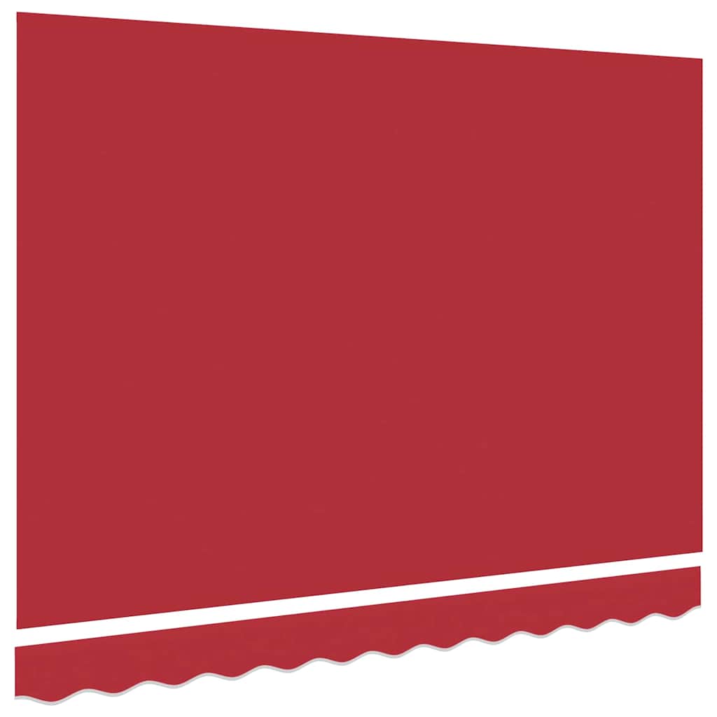 Awning Replacement Fabric Red 3.5 x 2.5 m Polyester