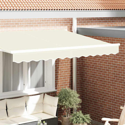 Awning Valance Replacement Cream Stripe 2.5 m Polyester