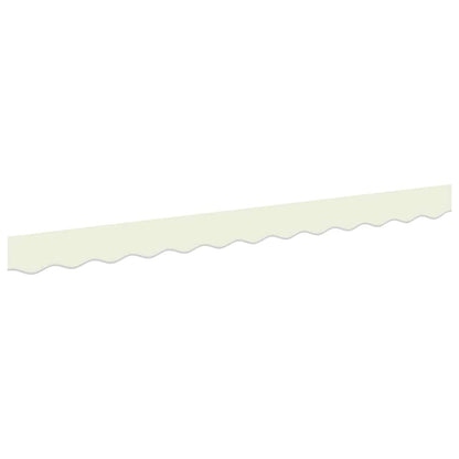 Awning Valance Replacement Cream Stripe 2.5 m Polyester