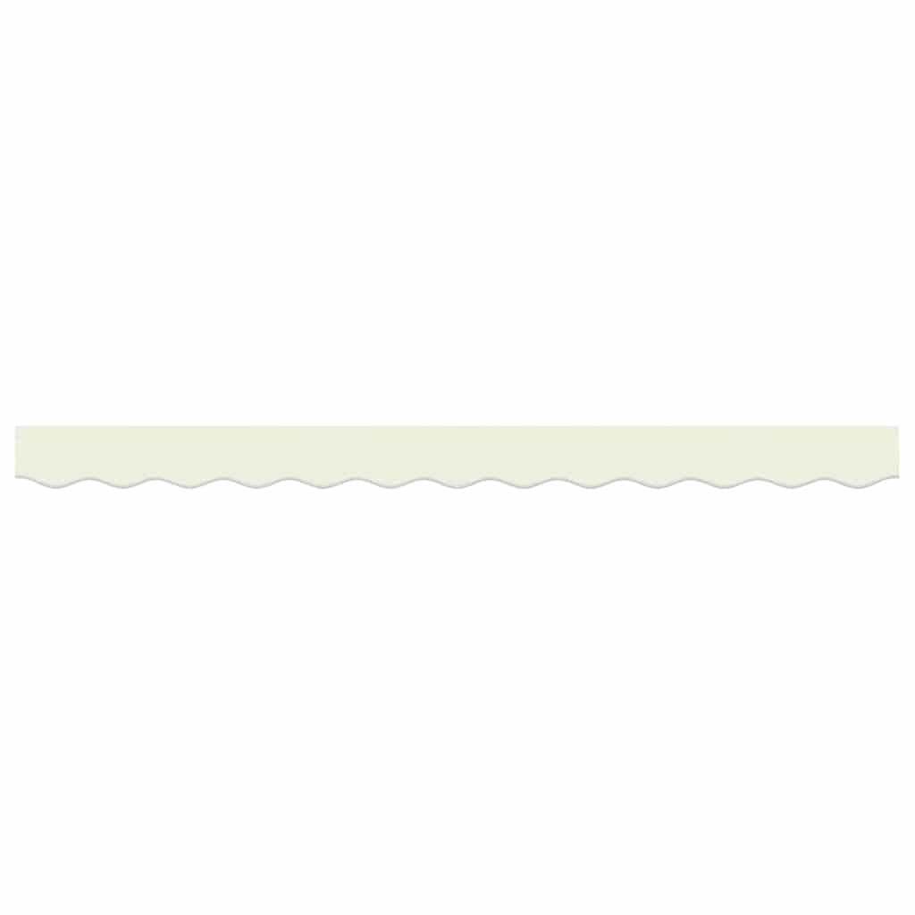 Awning Valance Replacement Cream Stripe 2.5 m Polyester