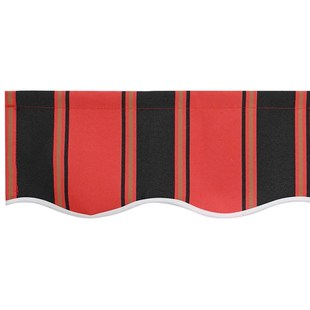 Awning Valance Replacement Orange / Black / Yellow 2.5 m Polyester