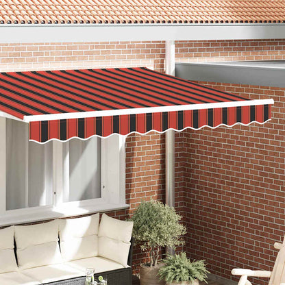 Awning Valance Replacement Orange / Black / Yellow 2.5 m Polyester