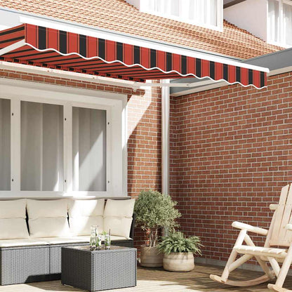 Awning Valance Replacement Orange / Black / Yellow 2.5 m Polyester