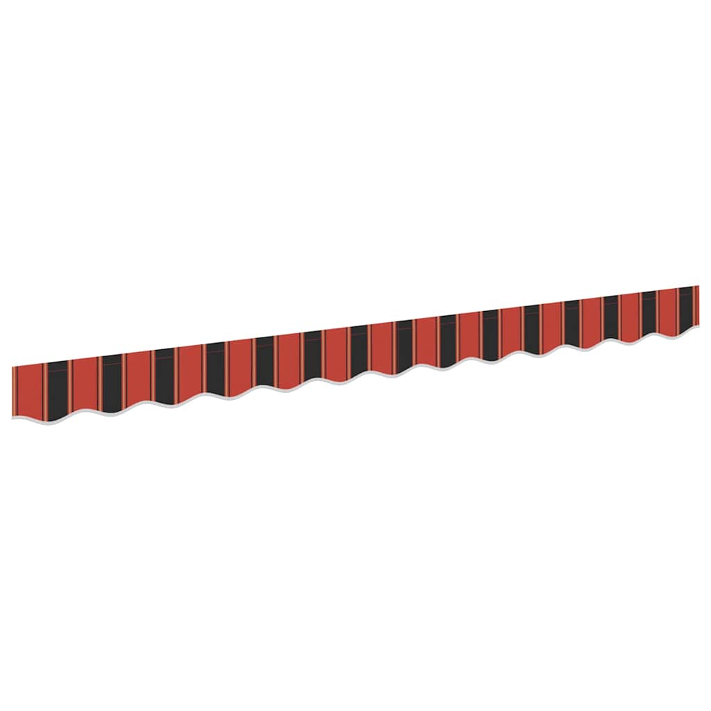 Awning Valance Replacement Orange / Black / Yellow 2.5 m Polyester
