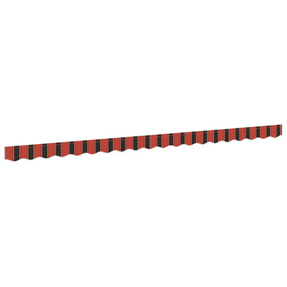 Awning Valance Replacement Orange / Black / Yellow 4.5 m Polyester