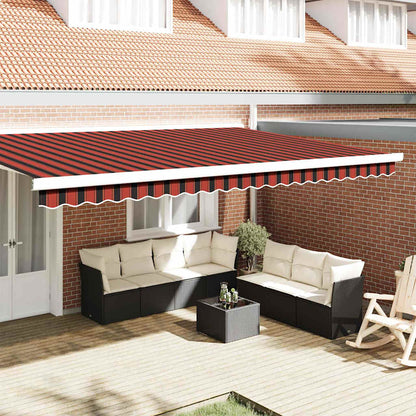 Awning Valance Replacement Orange / Black / Yellow 480 x 20 cm