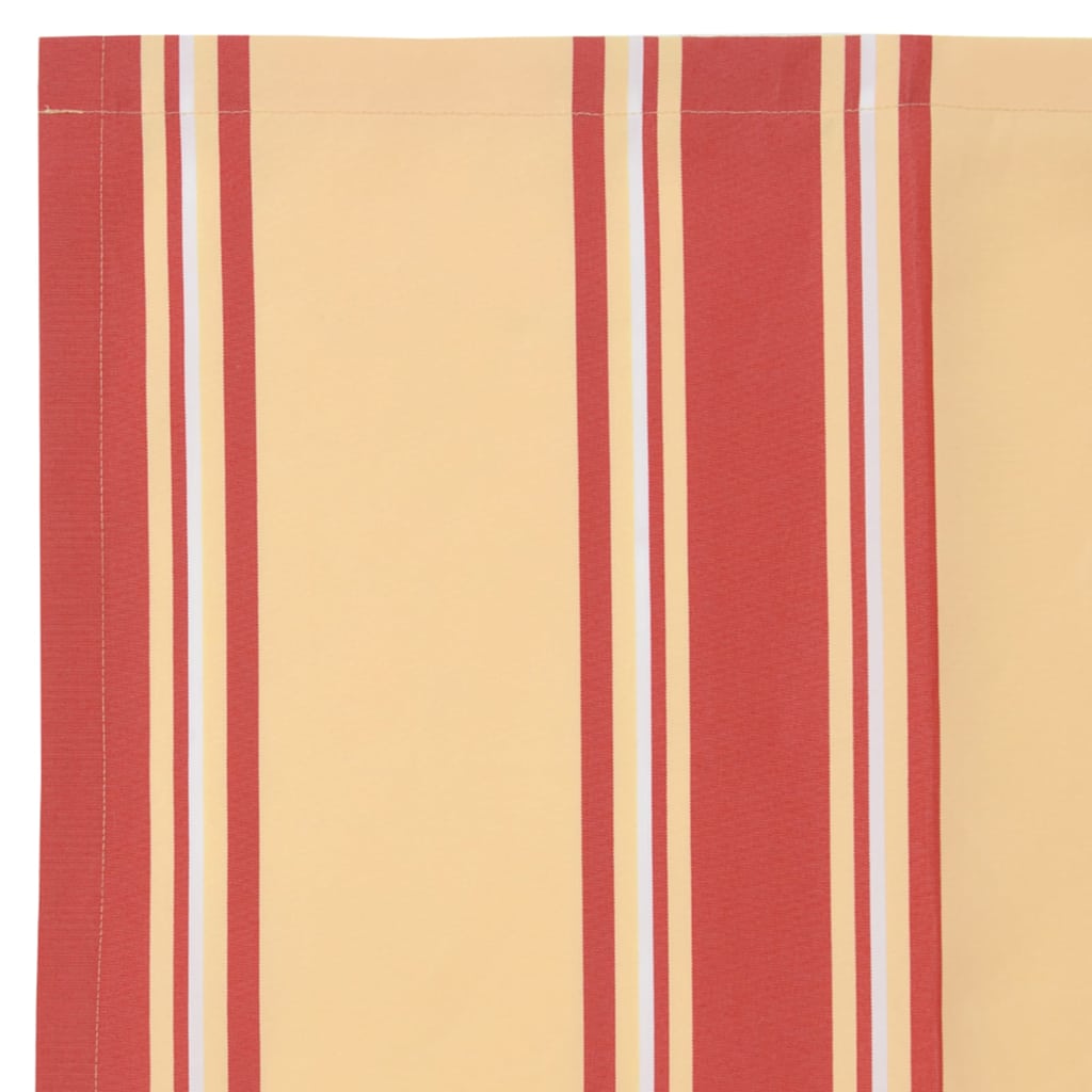 Awning Valance Replacement Yellow and Orange 2.5 m Polyester