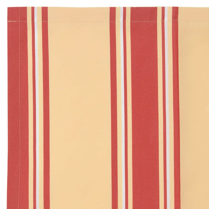 Awning Valance Replacement Yellow and Orange 2.5 m Polyester