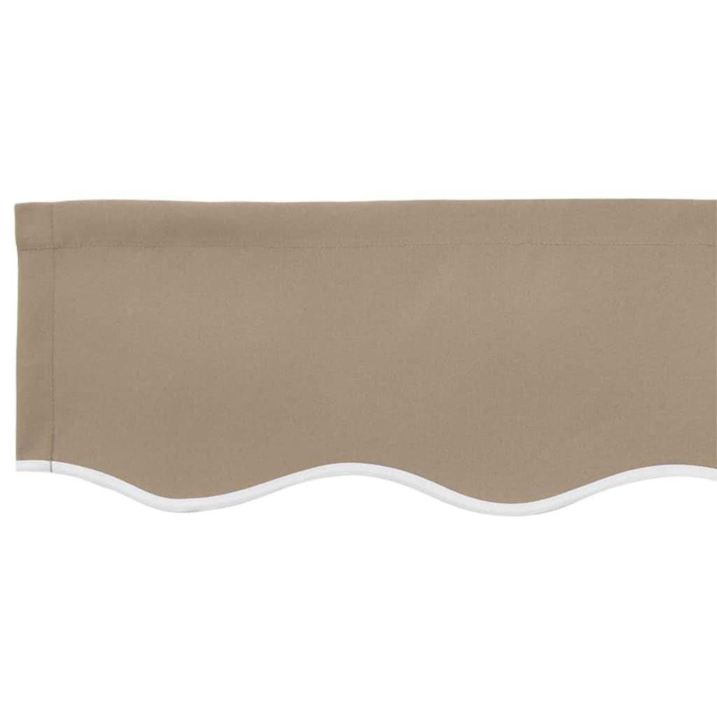 Awning Valance Replacement Beige 3.5 m Polyester