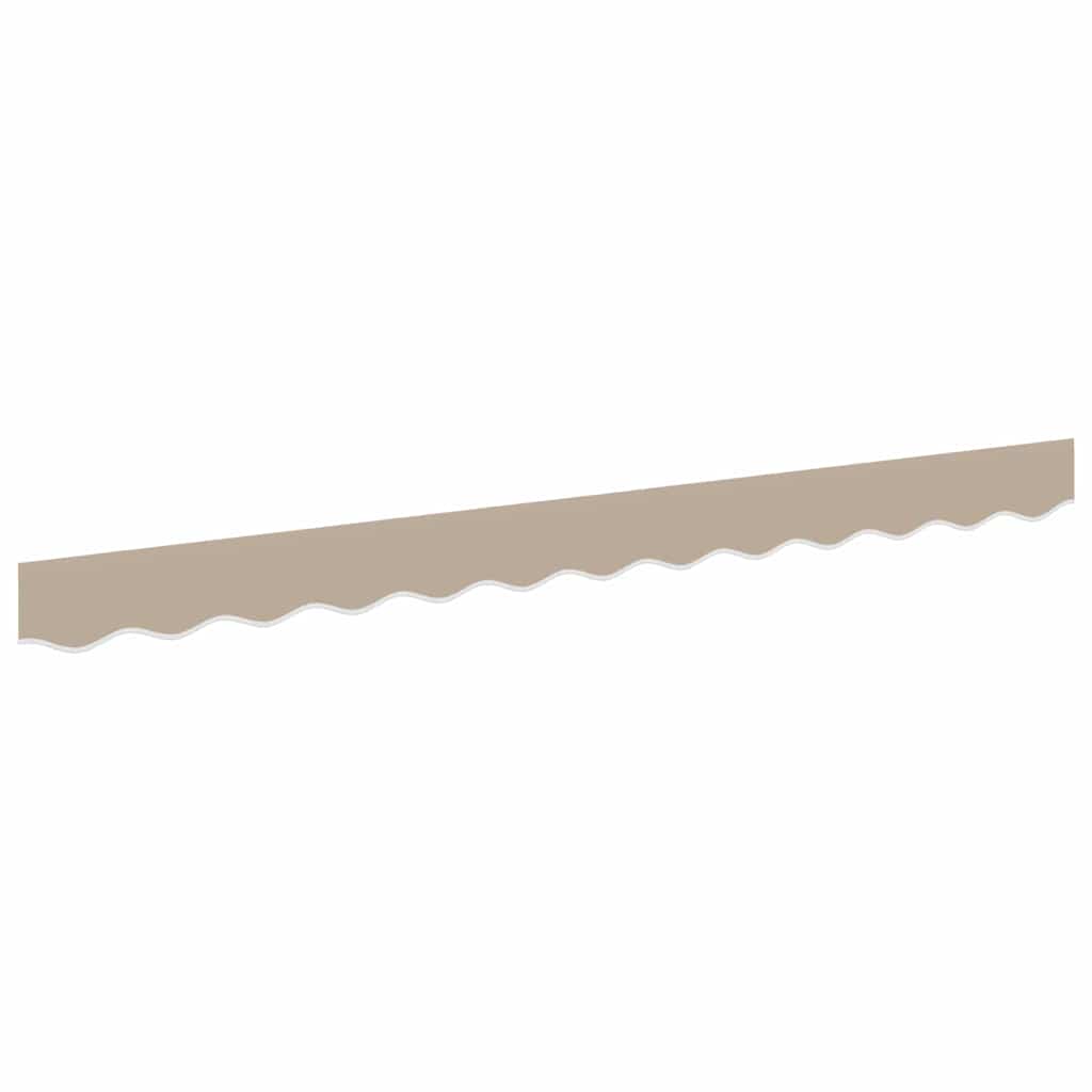 Awning Valance Replacement Beige 3.5 m Polyester