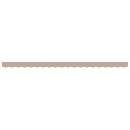 Awning Valance Replacement Beige 4.5 m Polyester