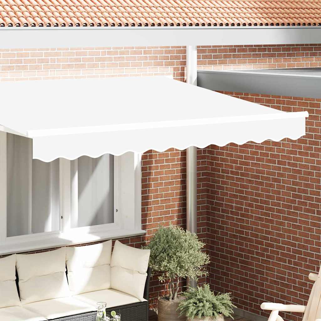 Awning Valance Replacement White 2.5 m Polyester