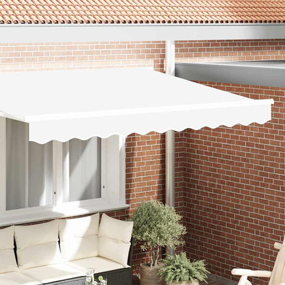Awning Valance Replacement White 3.5 m Polyester