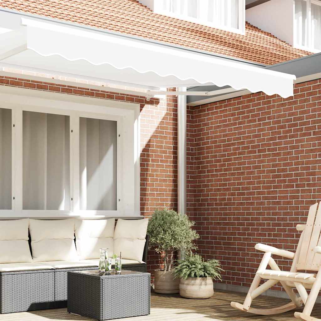 Awning Valance Replacement White 3.5 m Polyester