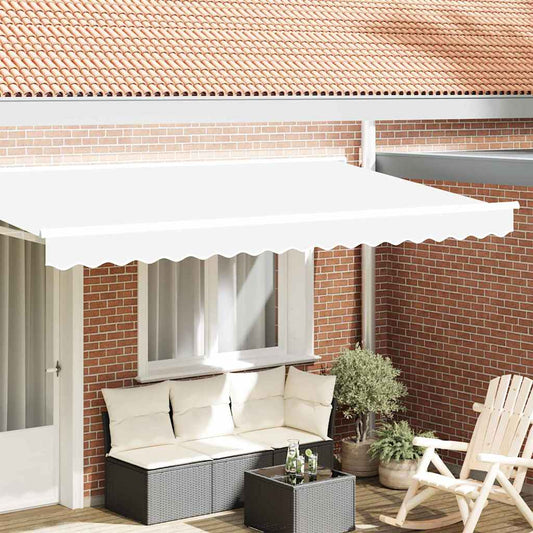 Awning Valance Replacement White 4 m Polyester