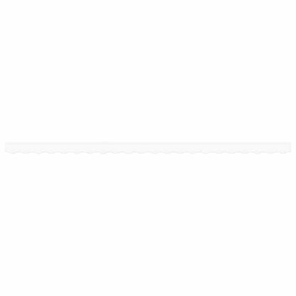 Awning Valance Replacement White 480 x 20 cm Polyester