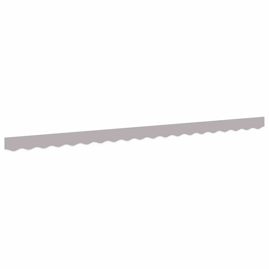 Awning Valance Replacement Light Grey 4.5 m Polyester