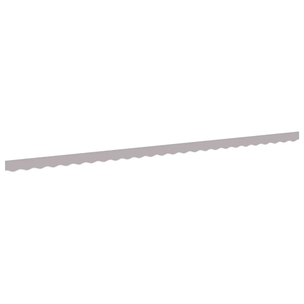 Awning Valance Replacement Light Grey 6 m Polyester