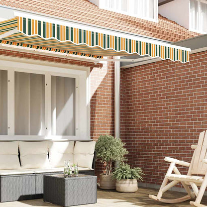 Awning Valance Replacement Green and yellow 2.5 m Polyester