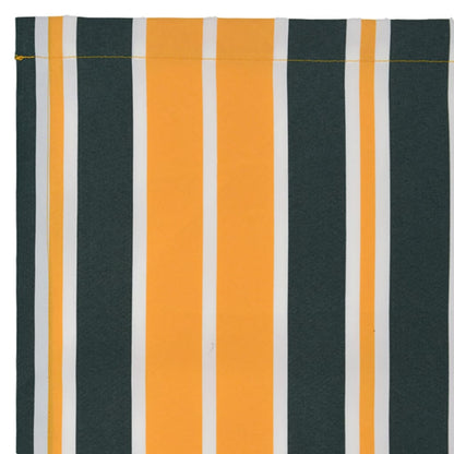 Awning Valance Replacement Green and yellow 3 m Polyester