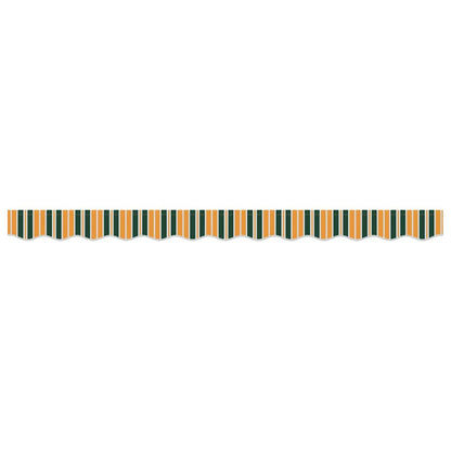Awning Valance Replacement Green and yellow 3.5 m Polyester