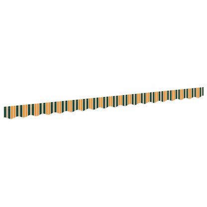 Awning Valance Replacement Green and yellow 4 m Polyester