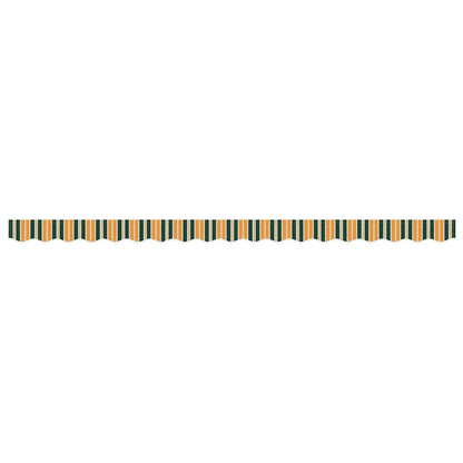 Awning Valance Replacement Green and yellow 4 m Polyester