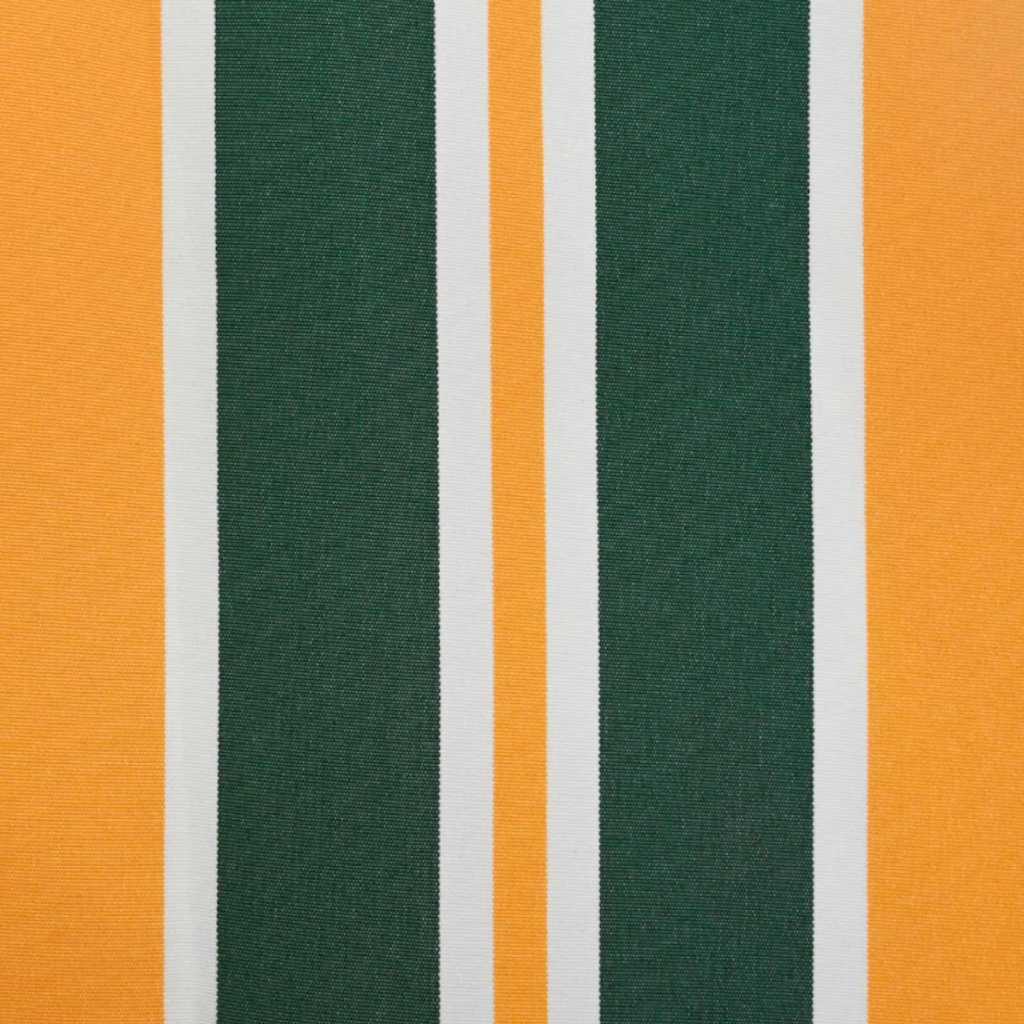 Awning Valance Replacement Green and yellow 4 m Polyester