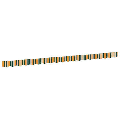 Awning Valance Replacement Green and yellow 4.5 m Polyester