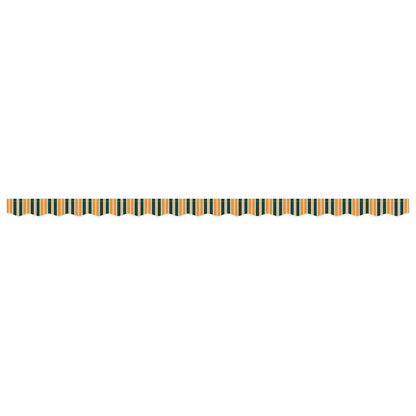 Awning Valance Replacement Green and yellow 4.5 m Polyester