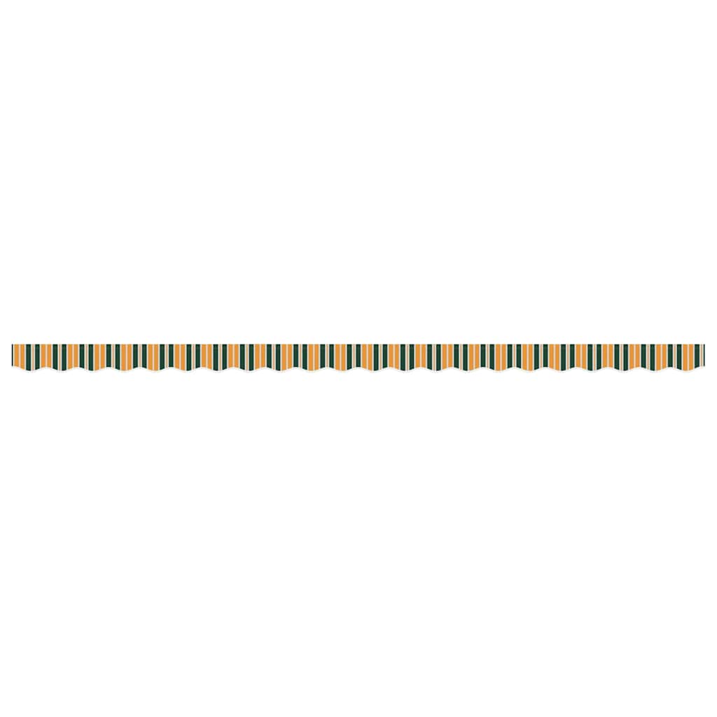 Awning Valance Replacement Green and yellow 480 x 20 cm
