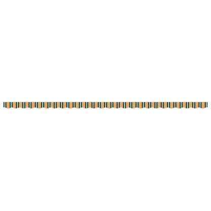 Awning Valance Replacement Green and yellow 6 m Polyester