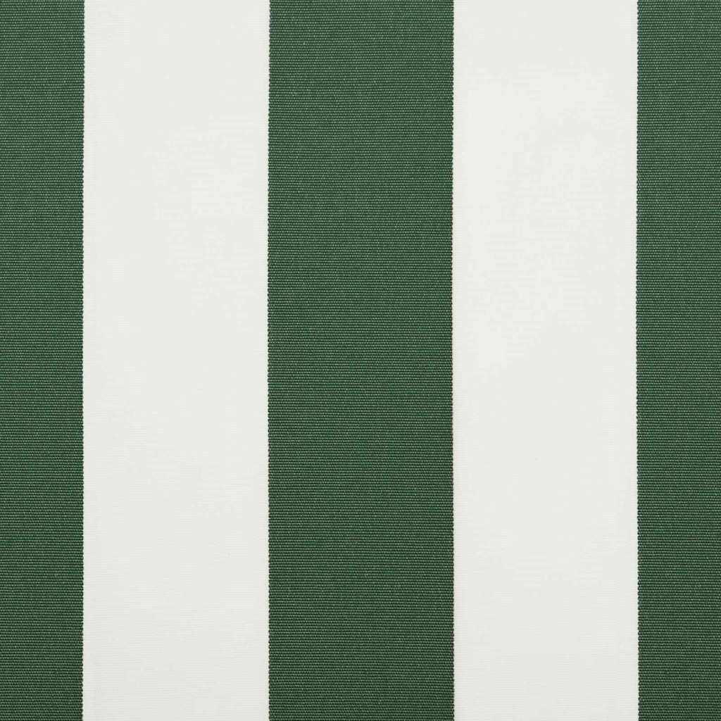 Awning Valance Replacement Green and White 3 m Polyester