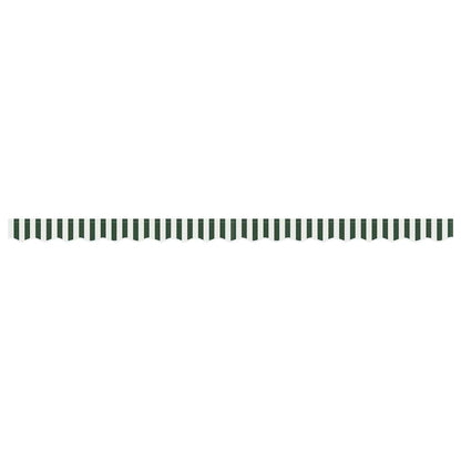 Awning Valance Replacement Green and White 4 m Polyester