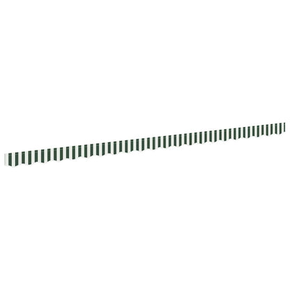 Awning Valance Replacement Green and White 480 x 20 cm