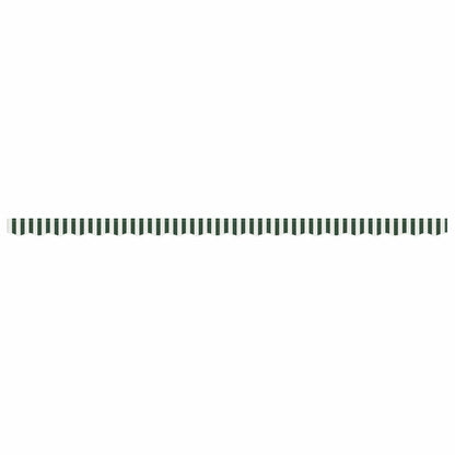 Awning Valance Replacement Green and White 480 x 20 cm