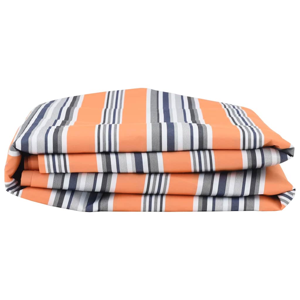 Awning Replacement Fabric Blue and Orange 1000 x 160 cm