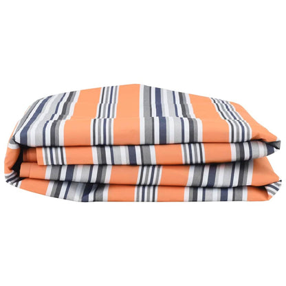 Awning Replacement Fabric Blue and Orange 1000 x 160 cm