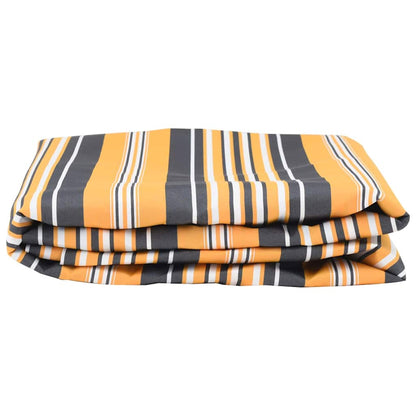 Awning Replacement Fabric Yellow and Grey 1000 x 160 cm
