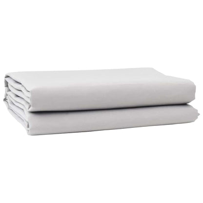 Awning Replacement Fabric Light Grey 1000 x 160 cm Polyester