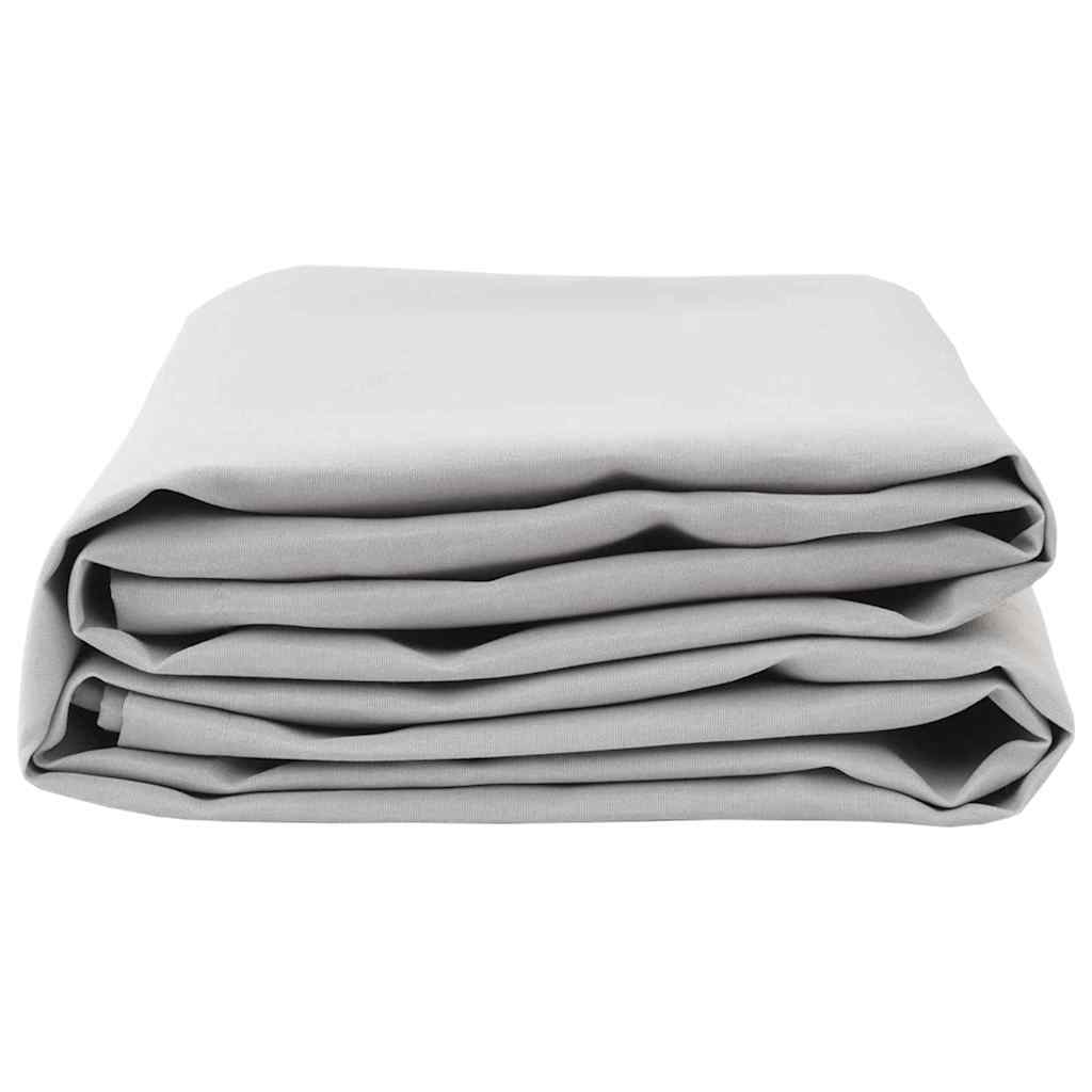 Awning Replacement Fabric Light Grey 1000 x 160 cm Polyester
