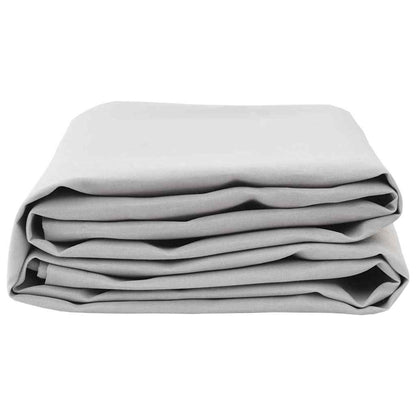 Awning Replacement Fabric Light Grey 1000 x 160 cm Polyester