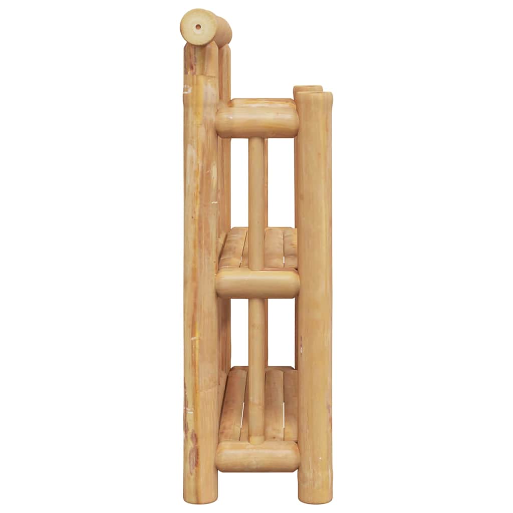 Wall Shelf with Shelf Natural 40 x 13 x 44 cm Bamboo