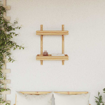 Wall Shelf with Shelf Wall-mounted Brown 39 x 26 x 60 cm Bamboo
