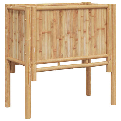 Raised Bed Brown 70 x 35 x 70 cm Bamboo