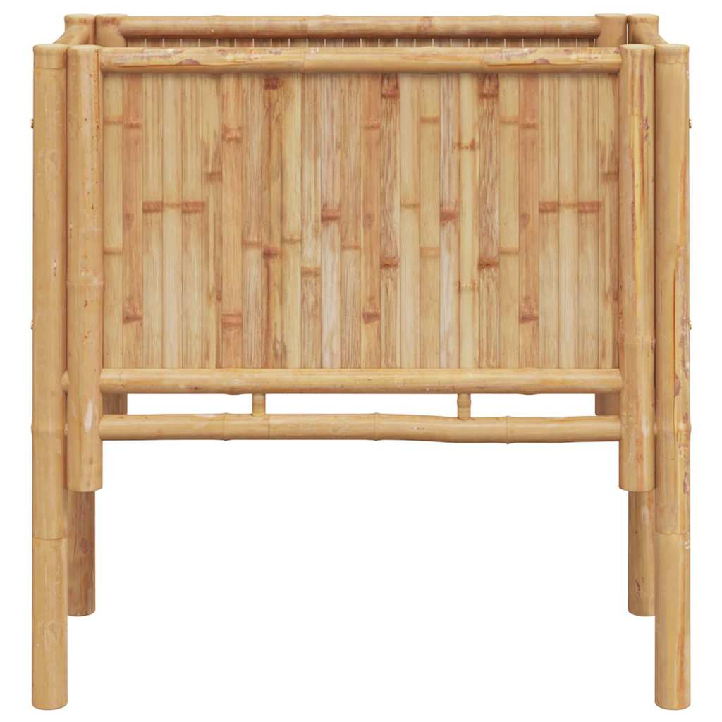 Raised Bed Brown 70 x 35 x 70 cm Bamboo